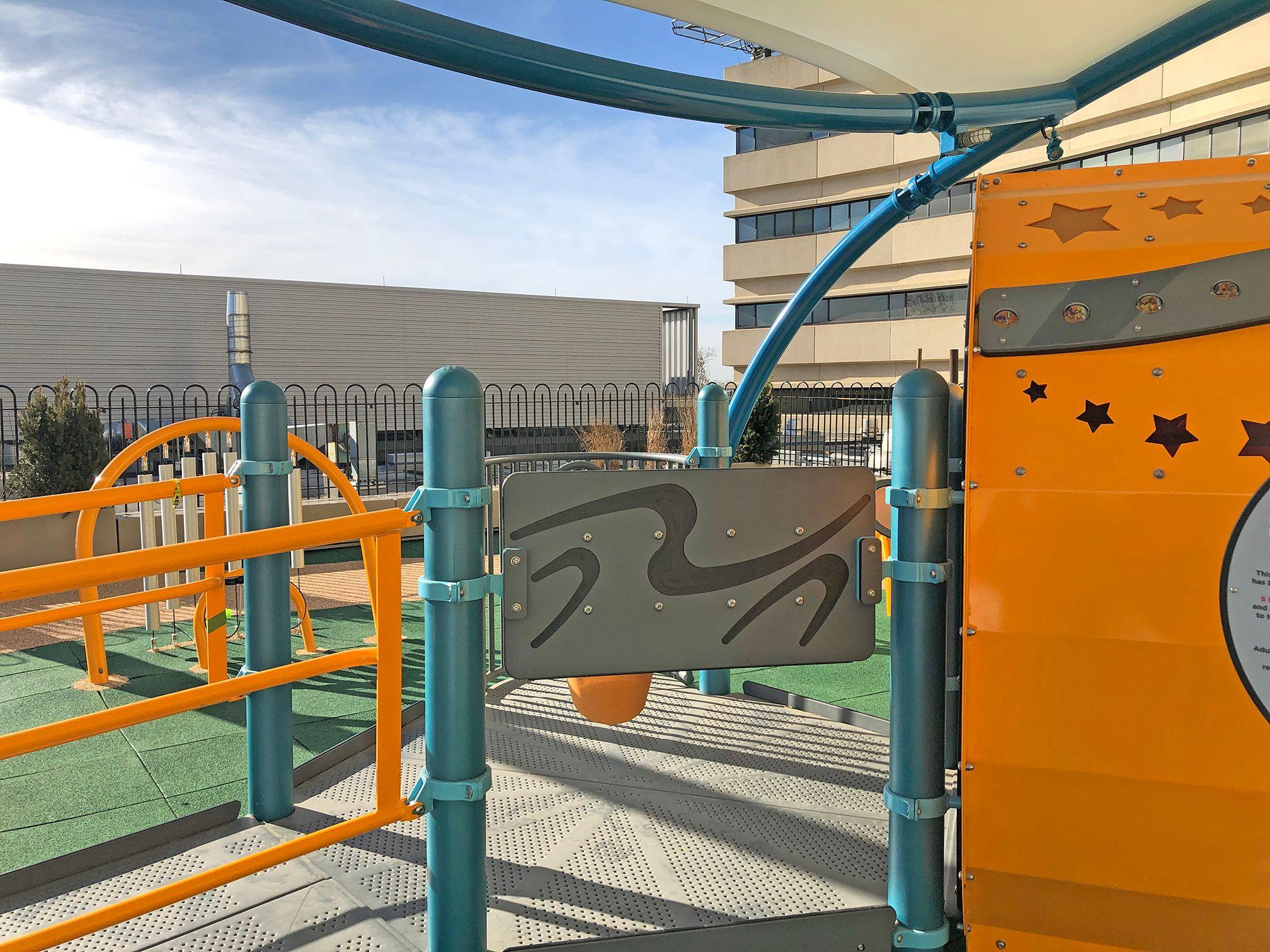 an image of the playdeck at Nationwide Children's Hospital