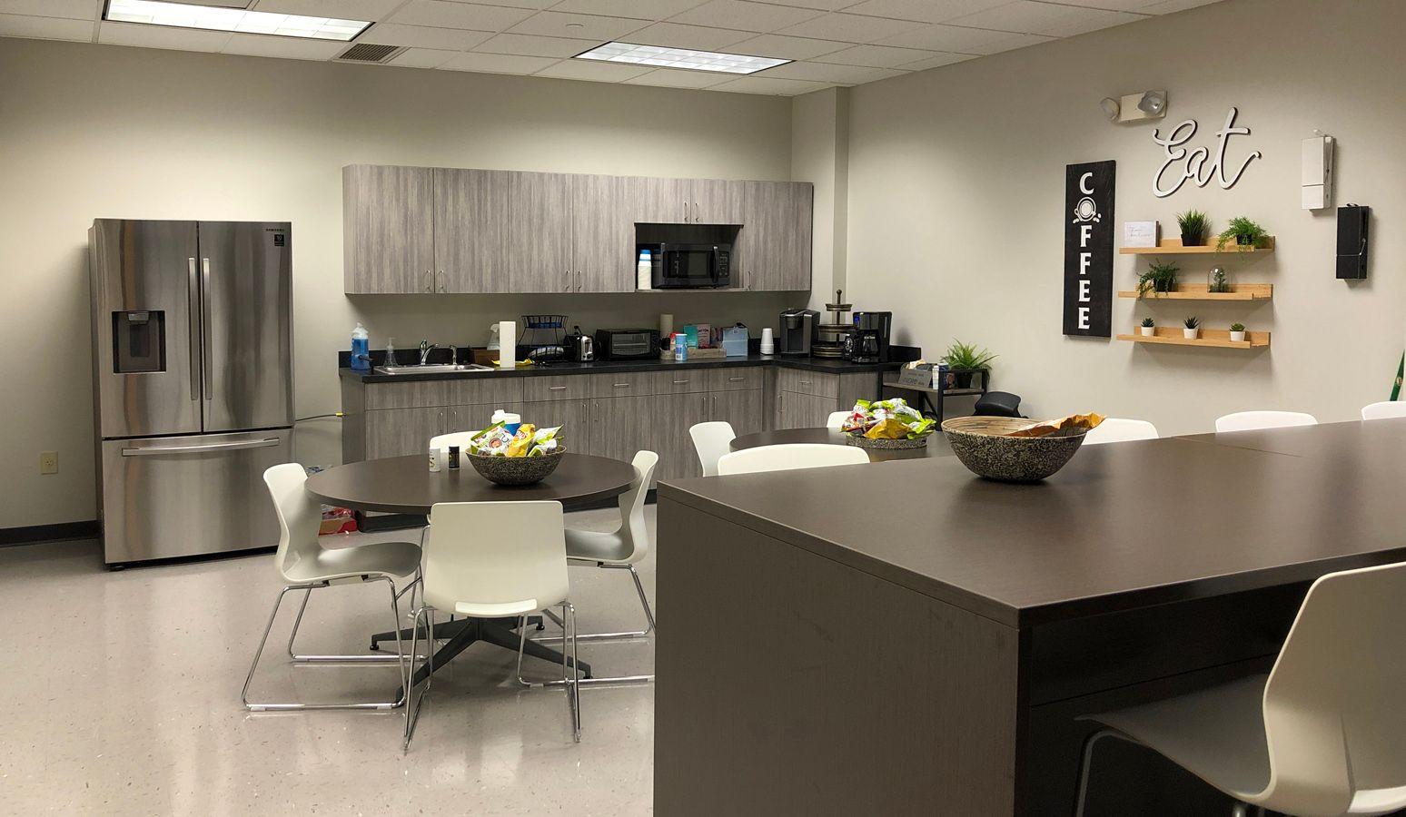 an image of a break room