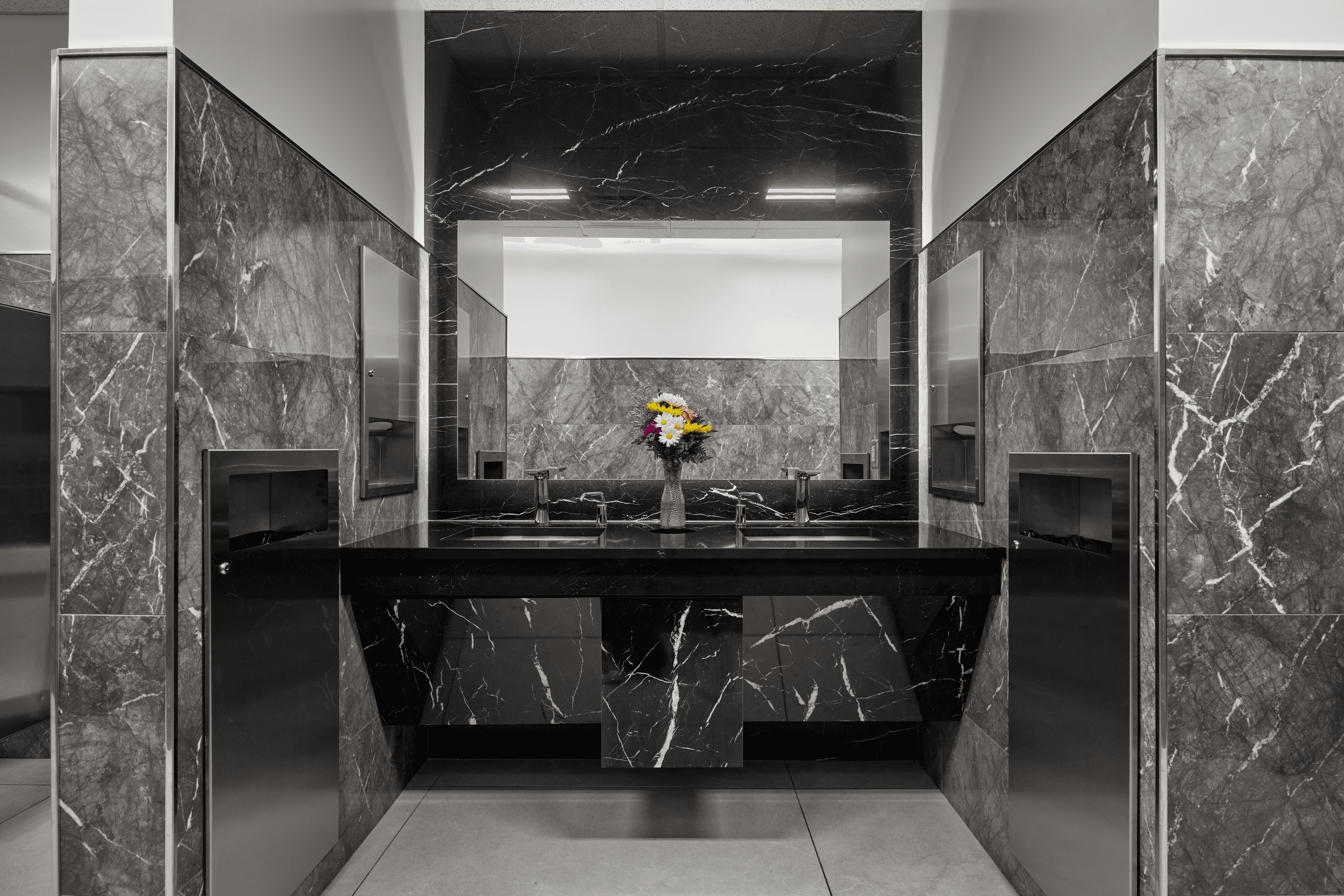 Honda Dealership Customer Restroom